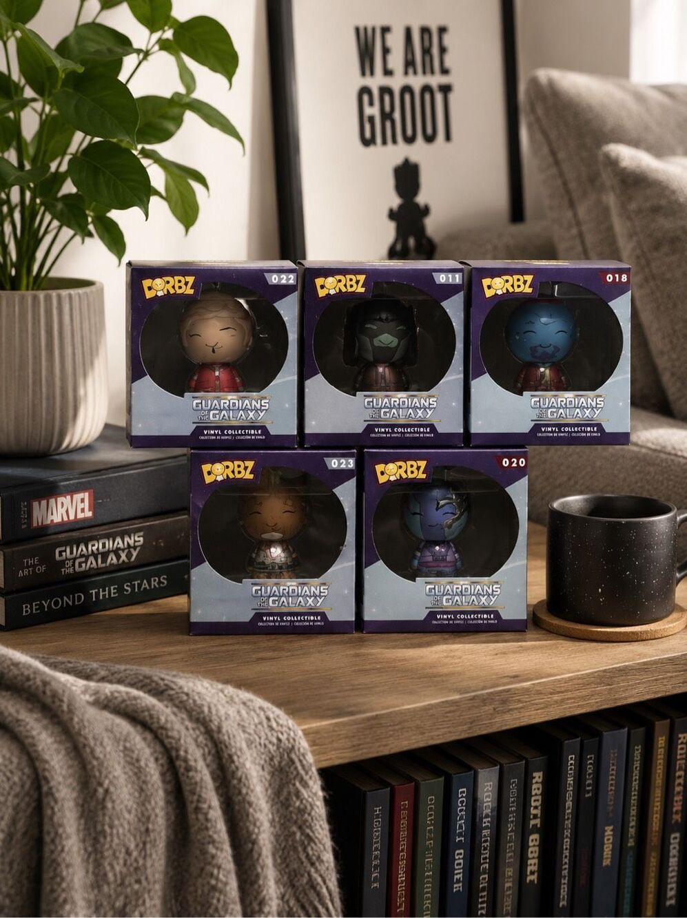 Dorbz Guardians Of The Galaxy Lot .Ronan, Yondu, Korath, Nebula, &Collector.Read